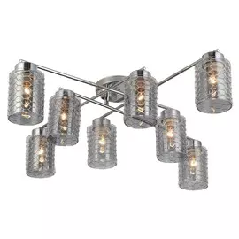 люстра потолочная RITTER Palermo 8х60Вт E27 хром