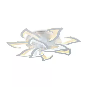 люстра потолочная светодиодная AMBRELLA Acrylica 112Вт (ПДУ ИК) белый