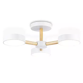люстра потолочная светодиодная AMBRELLA Comfort 40 Вт 3200Лм LED белый