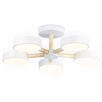 люстра потолочная светодиодная AMBRELLA Comfort 65 Вт 5200Лм LED белый