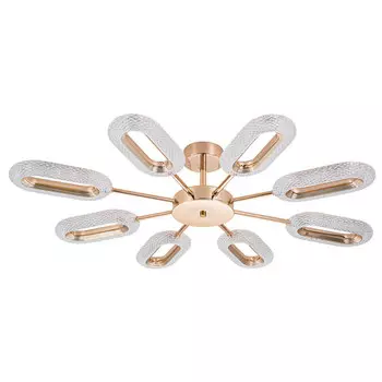 люстра потолочная светодиодная ARTE LAMP Ovale LED 1х79Вт металл золото