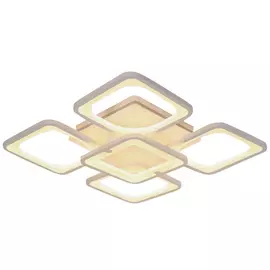 люстра потолочная светодиодная CAIMAN Clodt LED 130Вт металл акрил белый