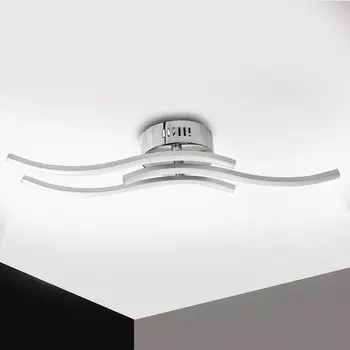 люстра потолочная светодиодная CAMELION Aspiration 30Вт 2000Лм хром