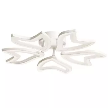 люстра потолочная светодиодная DECITY Мадлен 100DВт LED металл акрилл белая