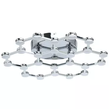 люстра потолочная светодиодная DEMARKT Ракурс LED 30Вт акрил хром