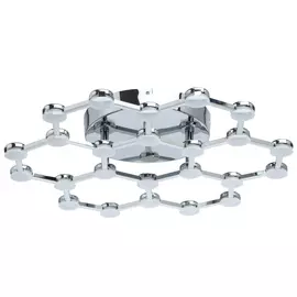 люстра потолочная светодиодная DEMARKT Ракурс LED 30Вт акрил хром