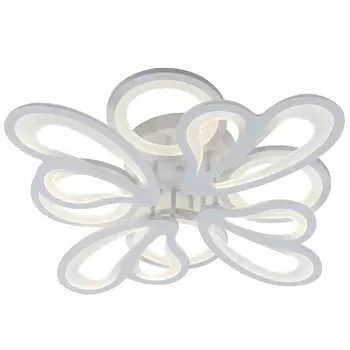 люстра потолочная светодиодная ESCADA Armeria 8хLED 125Вт 3300/6500К белый