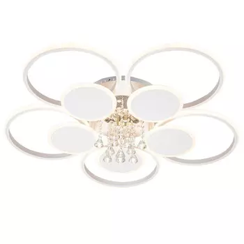 люстра потолочная светодиодная ESCADA Aurora 10х18Вт белый