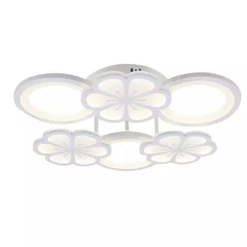 люстра потолочная светодиодная ESCADA Cosmea 6хLED 95Вт 3300/6500К белый