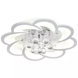 люстра потолочная светодиодная ESCADA Джейн LED 8Х9Вт белый