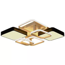 люстра потолочная светодиодная ESCADA Paola LED 6х21Вт белый черный