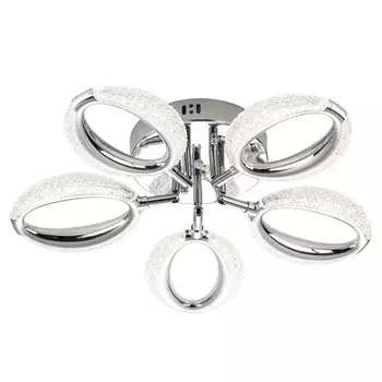 люстра потолочная светодиодная ESCADA Verbena 5хLED 42Вт 6000К хром