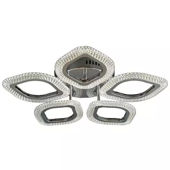 люстра потолочная светодиодная JUPITER Narciss 65Вт хром