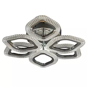 люстра потолочная светодиодная JUPITER Narciss 75Вт хром