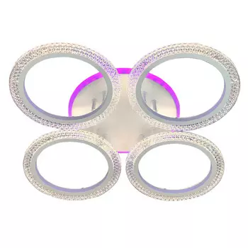 люстра потолочная светодиодная JUPITER Ring 88Вт белый