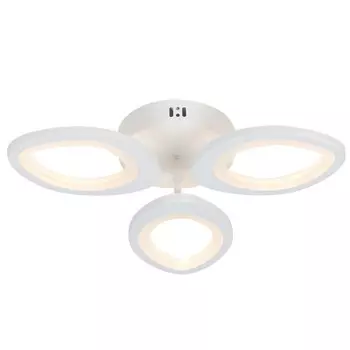 люстра потолочная светодиодная SCHAFFNER Bano 54Вт пластик металл белый