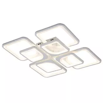 люстра потолочная светодиодная SCHAFFNER Encargo 216Вт пластик металл белый