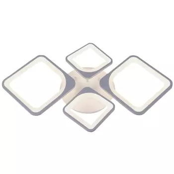 люстра потолочная светодиодная SCHAFFNER Escudo 1х120Вт LED 10200Лм белый