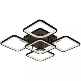 люстра потолочная светодиодная Schaffner Escudo 1х180Вт LED 15300Лм кофейный