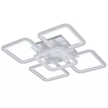 люстра потолочная светодиодная SCHAFFNER Estate 130Вт пластик металл белый