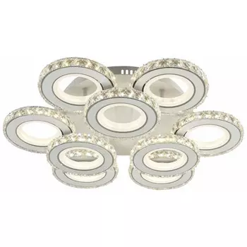 люстра потолочная светодиодная SCHAFFNER Flemoso LED 144Вт белый