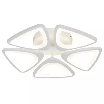 люстра потолочная светодиодная SCHAFFNER Peligroso 100Вт пластик металл белый