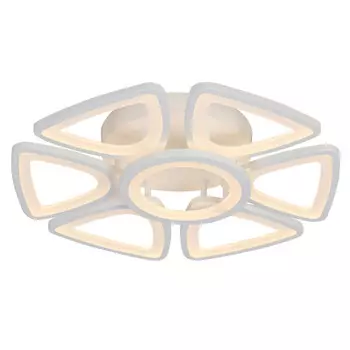 люстра потолочная светодиодная SCHAFFNER Peligroso 140Вт пластик металл белый