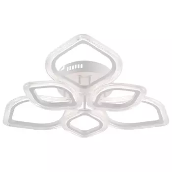 люстра потолочная светодиодная SCHAFFNER Riva 108Вт пластик металл белый