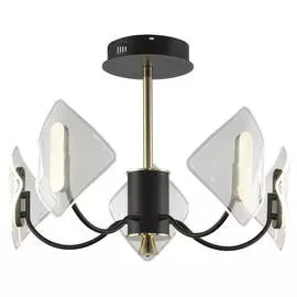 люстра потолочная светодиодная Schaffner Valiente LED 50Вт чёрный