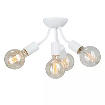 люстра потолочная VITALUCE Cerulean 4x40Вт E27 металл белый