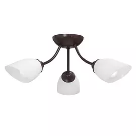 люстра потолочная VITALUCE Симпл 3x40Вт E14 пластик,металл