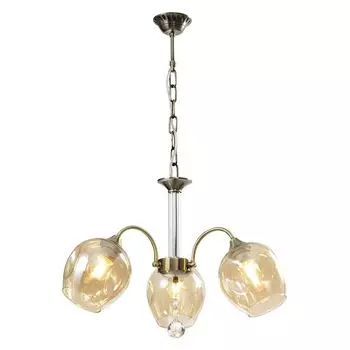 люстра Powerlight Joy 1-010090 3 х Е27 х 60 Вт бронза