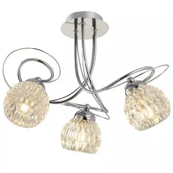 люстра Powerlight Lord 1-010130 3 х Е14 х 40 Вт хром