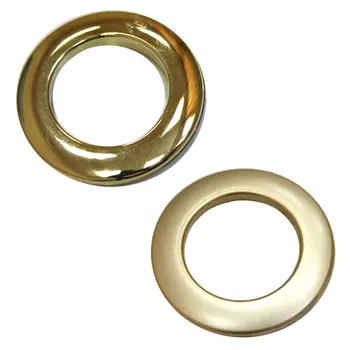 люверсы для штор Ajur 3,5см 10шт золотые, арт.79072