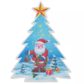 магнит Ёлка 3D 11х14,5см