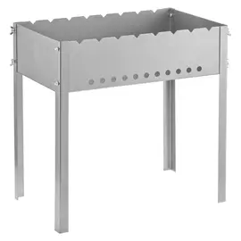 мангал разборный 50х30,5х50см сталь 1,2мм