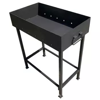 мангал стационарный 70х40х95см сталь 2,5мм