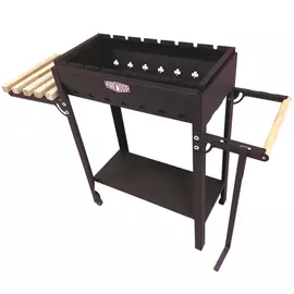 мангал стационарный Пикник FIREWOOD 80х115х37см сталь 2 мм