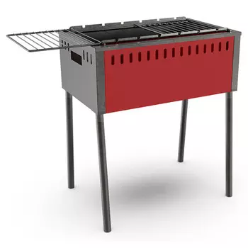 мангал стационарный Safer 54х34х60см сталь 0,8мм