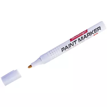 маркер-краска, белая, 2-4 мм, нитро-основа