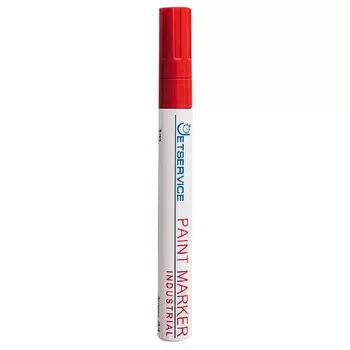 маркер-краска JETSERVICE 2-4мм красный