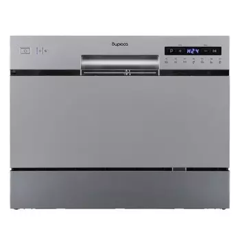 машина настольная посудомоечная БИРЮСА DWC-506/7 M 6 комплектов серебристый