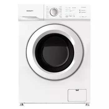 машина стиральная KRAFT KF-ENC6105W 6кг/1000об/44см белый