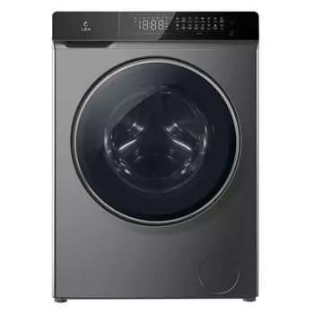 машина стиральная LEX LWM12014GrIThD с паром 12кг/1400об серый