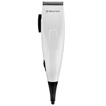 машинка для стрижки BRAYER BR3430 от сети 3-12мм 4 насадки