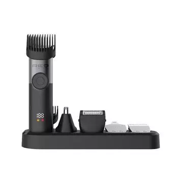 машинка для стрижки RED SOLUTION ST001 0,5-29 мм 8 насадок аккумулятор графит