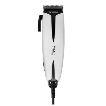 машинка для стрижки VITEK VT-2517 от сети 3-12мм 4насадки