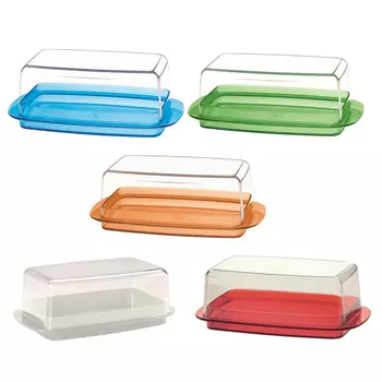 масленка COSMOPLAST Сатурн 20x11x7см пластик в асс-те