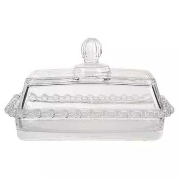 масленка Gocciolina 17х10,8х10см стекло