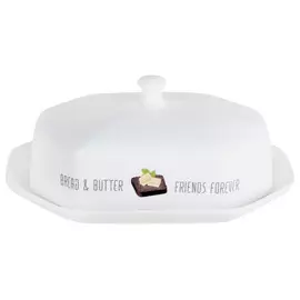 масленка Home made 16,5х11,5х10см фарфор